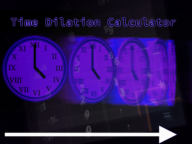 Time Dilation Calculator